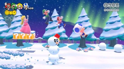 Super Mario 3D World Jeu Wii U - vue 9
