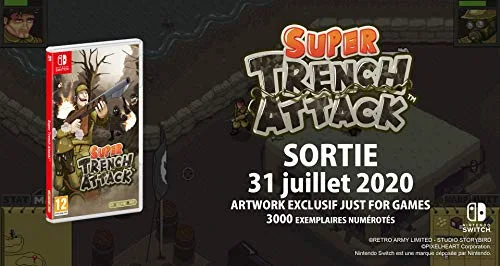 Super Trench Attack Just Limited Jeu Nintendo Switch - vue 4