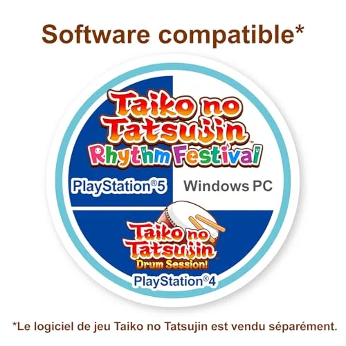 Taiko no Tatsujin Drum Controller PS5 - vue 9