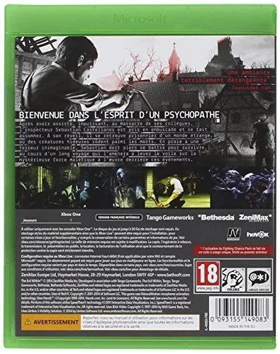 The Evil Within Jeu XBOX One - vue 2