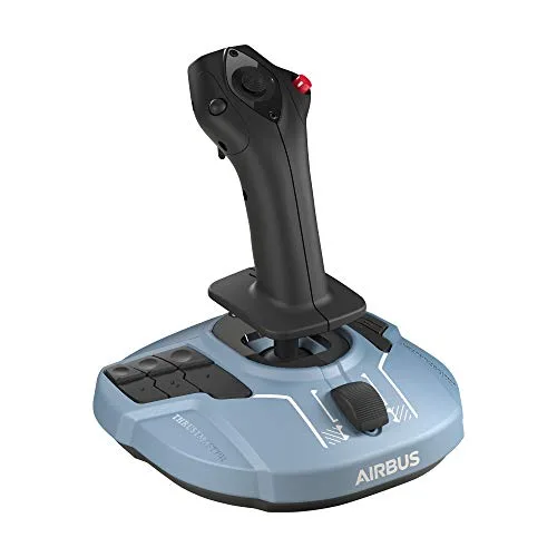 THRUSTMASTER Joystick TCA Officer Pack Airbus Edition : Réplique ergonomique du Mini-manche et Quadrant Airbus - vue 3