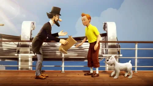 Tintin Reporter Les Cigares du Pharaon Xbox - vue 3
