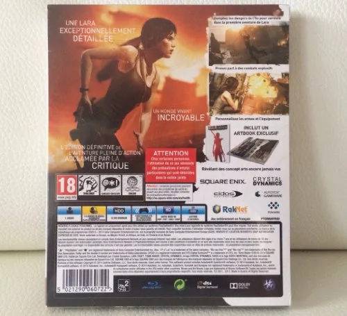 Tomb Raider Definitive Edition PS4 - vue 2