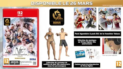 Virtua Fighter 5 R.E.V.O. World Stage 30th Anniversary Edition Switch 2 - vue 2