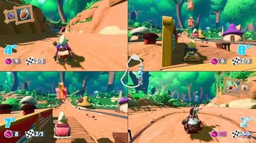 Pack de 4 volants de course Oniverse Switch 2 - vue 7