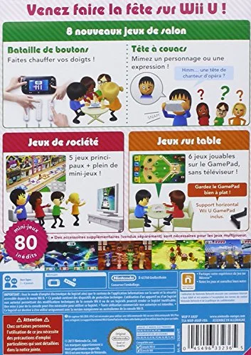 WII Party U Jeu Wii U - vue 2