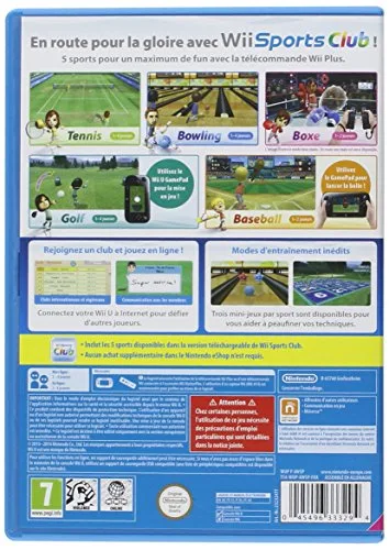 Wii Sports Club Jeu Wii U - vue 2