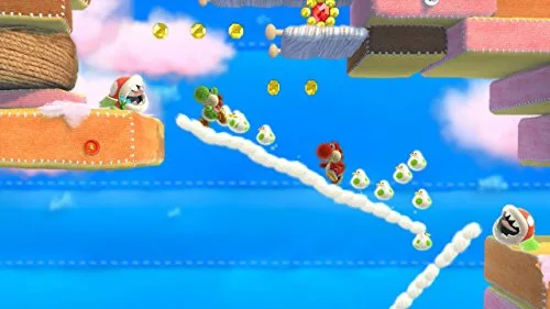 Yoshis Woolly World Jeu Wii U - vue 4