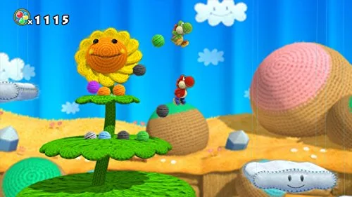 Yoshis Woolly World Jeu Wii U - vue 5