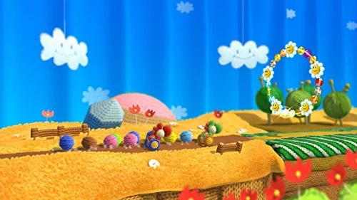 Yoshis Woolly World Jeu Wii U - vue 6