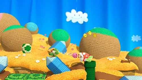 Yoshis Woolly World Jeu Wii U - vue 7