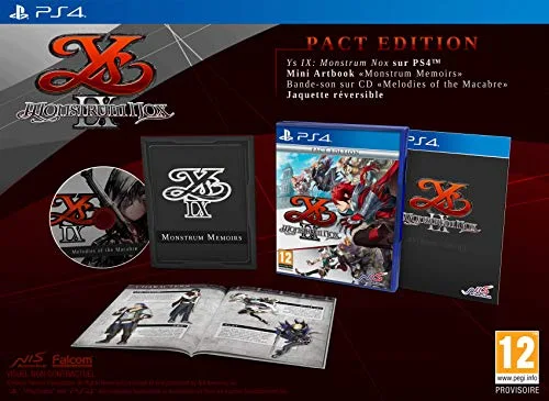 YS IX: Monstrum Nox Pact Edition Jeu PS4 - vue 2