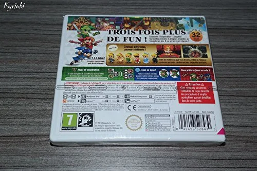 Zelda : Tri Forces Heroes - Jeu Nintendo 3DS - vue 4