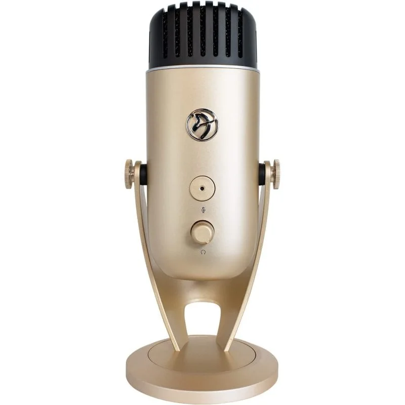 Arozzi Colonna Microphone de streaming Or