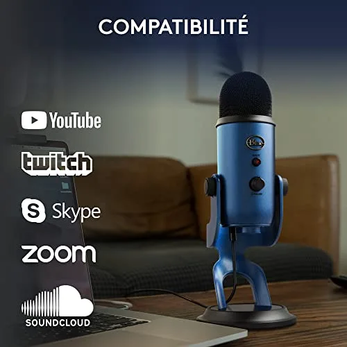 Blue Microphones Yeti Bleu Nuit - vue 8