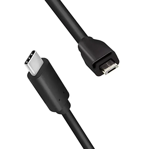 Câble USB 2.0 Type C vers Micro-USB - LOGILINK - 05 m - Noir - 5V 3A - Débit 480 Mbit/s - vue 4
