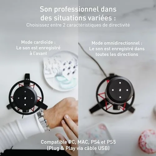 Cherry UM 6.0 Advanced Noir Argent - vue 2