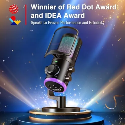 Fifine AM6 AmpliGame - Micro USB RGB Gaming - vue 2