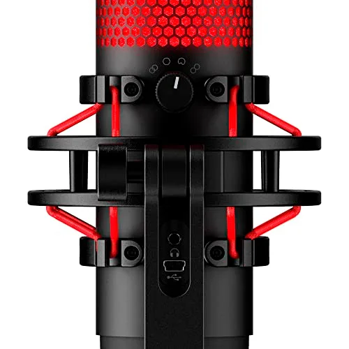 HyperX QuadCast rouge - vue 4
