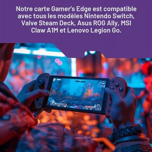 Integral Gamer’s Edge 64 Go microSDXC pour Nintendo Switch - vue 5
