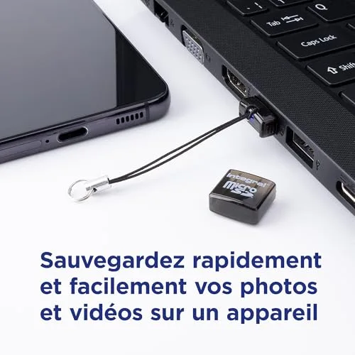 Integral Lecteur microSD USB 2.0 compact - vue 3