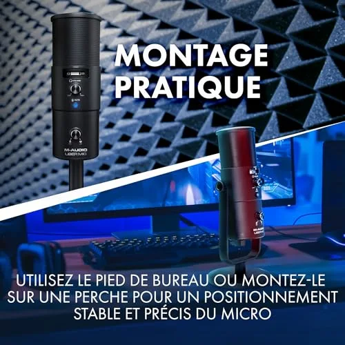 M-Audio Uber Mic Microphone USB - vue 5