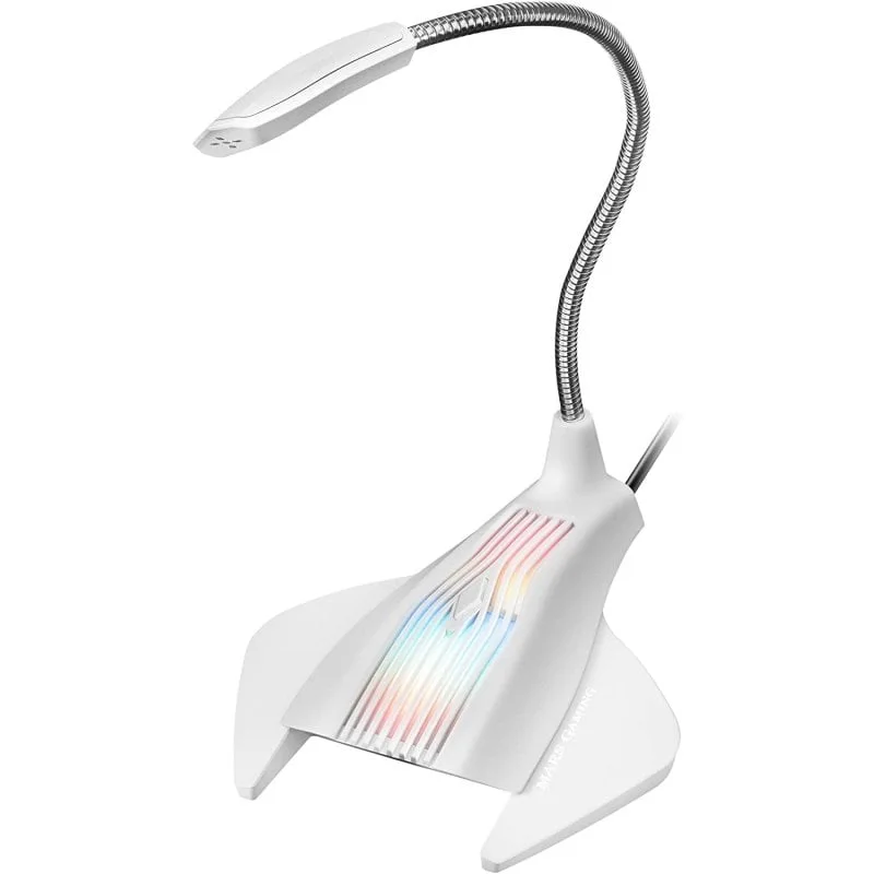 Mars Gaming MMIC USB Microphone de jeu Blanc