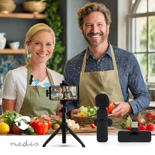 Micro Nedis MICW110BK USB-C sans fil omnidirectionnel - vue 6