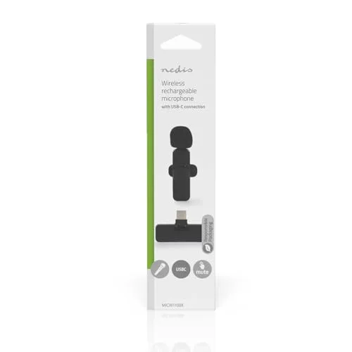 Micro Nedis MICW110BK USB-C sans fil omnidirectionnel - vue 7