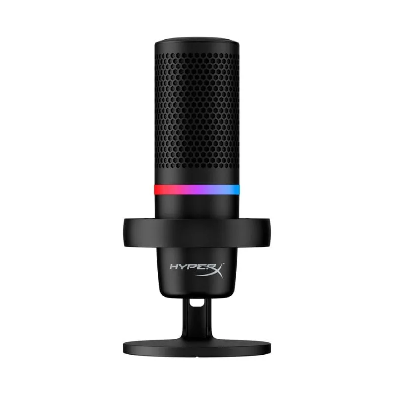 Microphone HyperX DuoCast Noir USB RGB