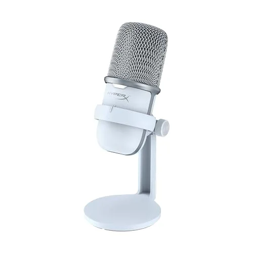 Microphone HyperX SoloCast blanc USB - vue 9