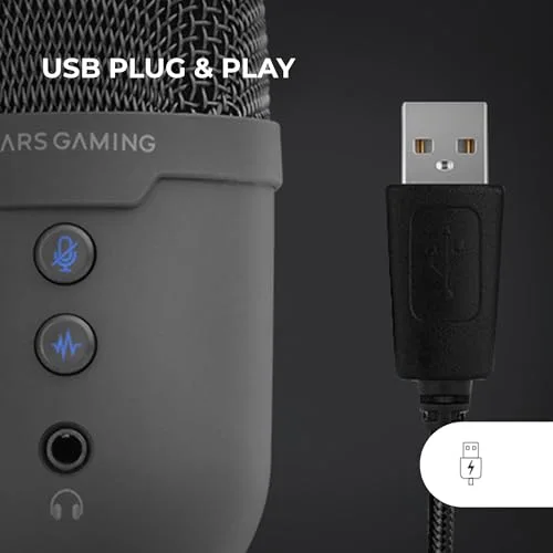 Microphone Mars Gaming MMIC-CX ARGB USB - vue 5