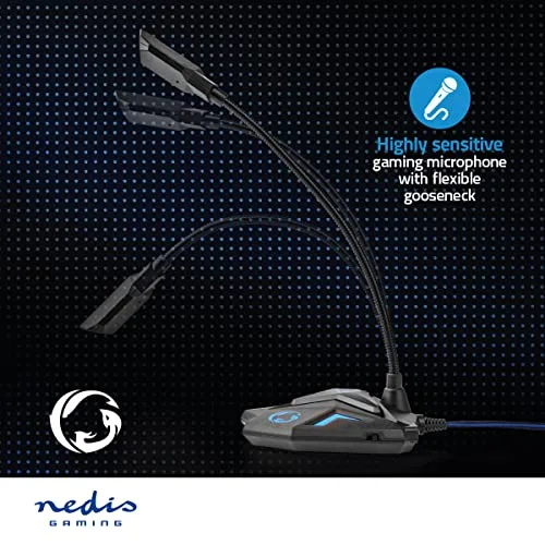 Microphone Nedis GMICGU100BK USB - vue 5