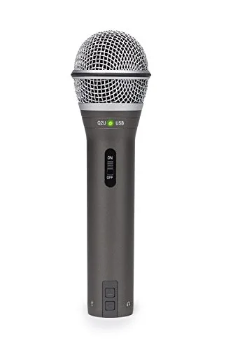 Microphone Samson Q2U USB/XLR - vue 2