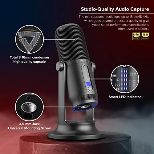 Microphone Thronmax MDrill One Pro USB-C - vue 8