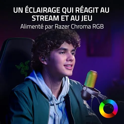 Razer Seiren V3 Chroma - vue 2