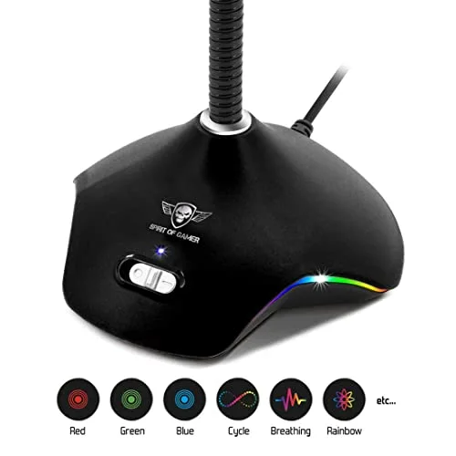 Spirit of Gamer EKO300 Noir - Micro USB Gaming - vue 5