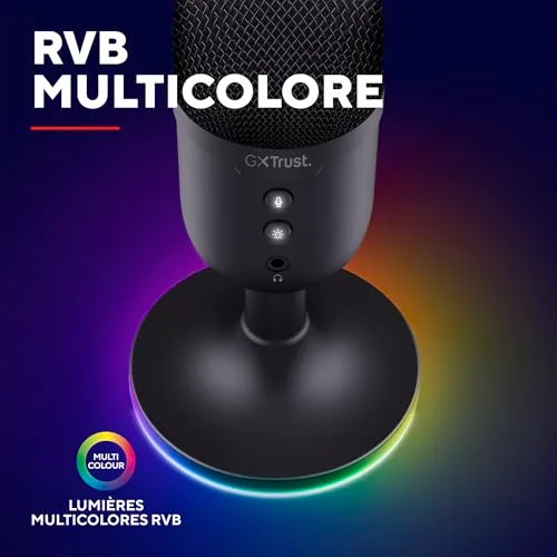 Trust GXT 236W Yami micro USB cardioïde RGB - vue 5