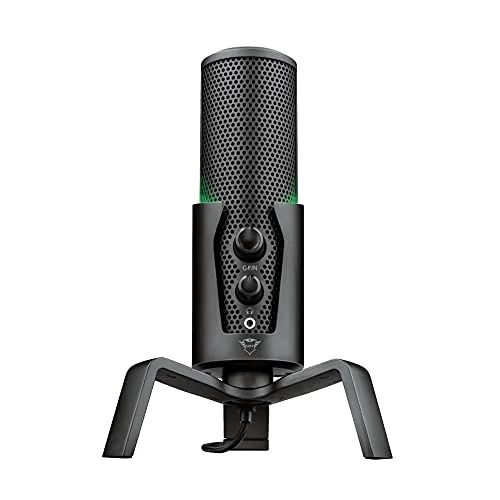 Trust GXT 258 Fyru Noir Microphone PC - vue 8