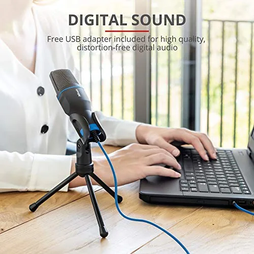 Trust Mico Noir - Microphone USB Gaming - vue 4