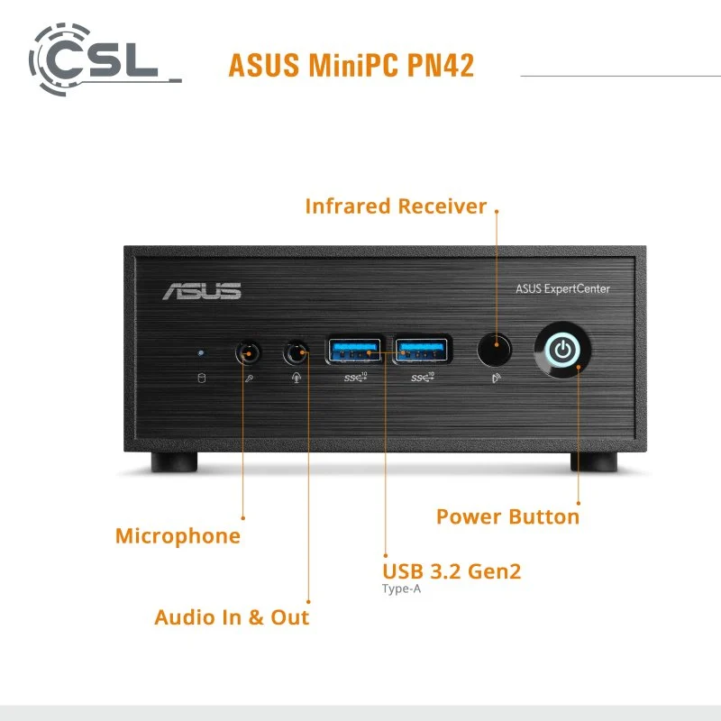 ASUS PN42 N100 32GB 500GB Win 11 Pro - vue 3