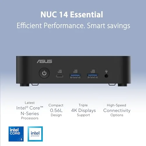 ASUS NUC 14 Essential N97 barebone - vue 2