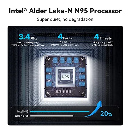 Beelink MINI S12 Intel N95 16 Go 500 Go SSD - vue 2