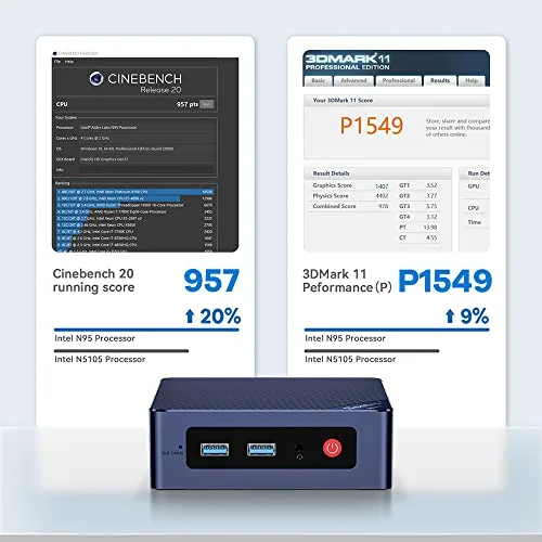 Beelink MINI S12 Intel N95 16 Go 500 Go SSD - vue 3