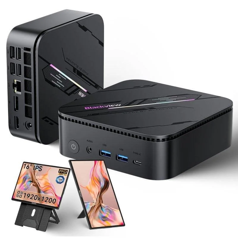 Mini-PC Mini PC Blackview MP100 Pro i5-12450H 16GB 512GB