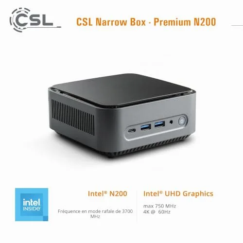 CSL Narrow Box Premium N200 32Go 1000Go SSD - vue 6