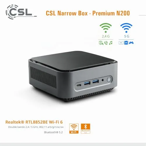 CSL Narrow Box Premium N200 32Go 1000Go SSD - vue 7