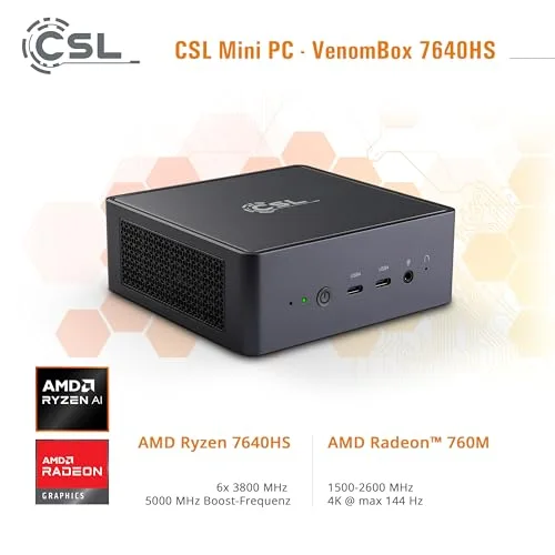 CSL VenomBox 7640HS 16 Go 1 To SSD - vue 6