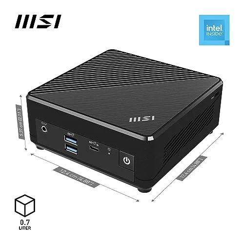 Mini PC MSI Cubi N ADL S-217DE Intel N200 8GB 256GB - vue 3
