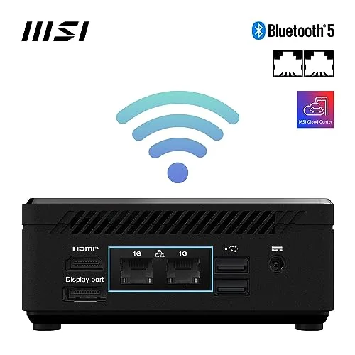 Mini PC MSI Cubi N ADL S-217DE Intel N200 8GB 256GB - vue 4